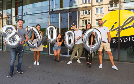 Mit 80.000 täglichen HörerInnen ein neuerlicher Reichweitenrekord bei Life Radio Tirol