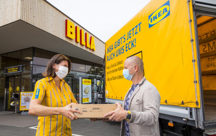 Ikea baut erfolgreiche Kooperation mit Billa aus