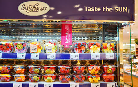 High-Tech-Kühlschrank mit hohem IQ