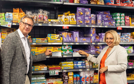 Klanginstallationen begleiten den Einkauf im Spar