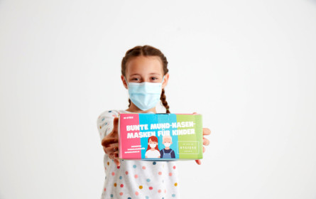 Kindermasken der Hygiene Austria bei Billa, Merkur, Penny, Bipa und Sutterlüty erhältlich