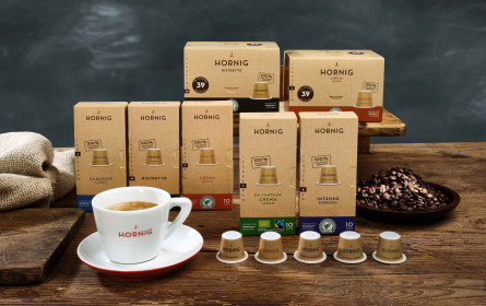 J. Hornig lanciert kompostierbare Kapseln