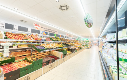 Neu gestaltete Lidl Filiale in Wien-Meidling