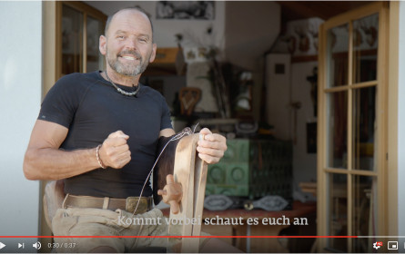 Bewohner des Alpbachtals werben für Urlaub in den Bergen