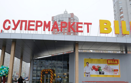 Billa zieht sich nach 20 Jahren Präsenz in dem Land aus der Ukraine zurück