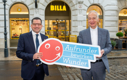 „Aufrunden, bitte“ – zwei Wörter bringen über 1,1 Millionen Euro für Familien in Not