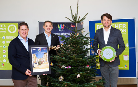 Ein Schutzengel wacht über die Welser Weihnachtswelt