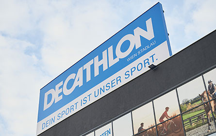 Decathlon-Filiale in Wien Nord hat ihre Pforten geöffnet