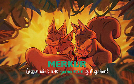 Eichhörnchen Elias sehnt sich nach Weihnachten