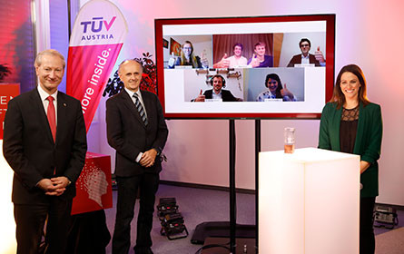 TÜV Austria Wissenschaftspreis für fünf Siegerprojekte