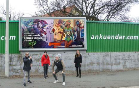 Best Practice Heinz: Plakatkunst für Burger