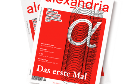 "alexandria" – das neue Wissenschaftsmagazin
