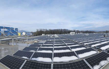 Die Sonne auf dem Dach