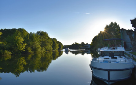 Schwimmende Ferienhäuser
