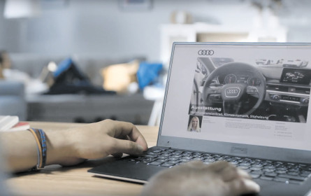 Audi setzt auf Online