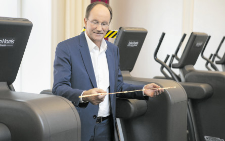 John Harris Fitness schnürte Hygienepaket