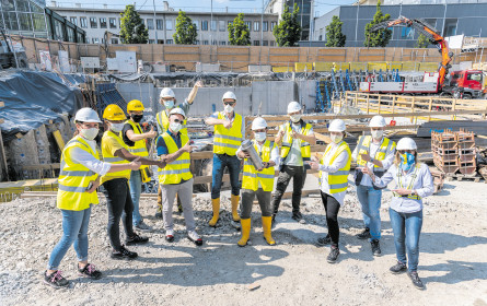 Jetzt geht’s ab in die Höhe