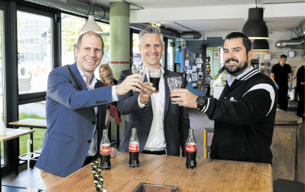 Das erste Coke geht aufs Haus