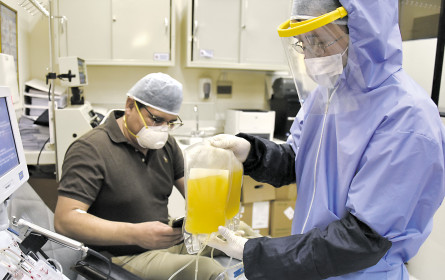 Covid-19: Blutplasma soll helfen – Aufruf zu Spende