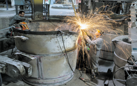 Es ist Feuer auf Europas Dach