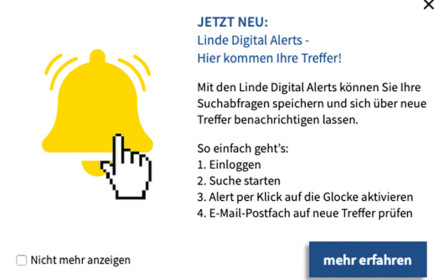 Neues Linde-Produktfeature
