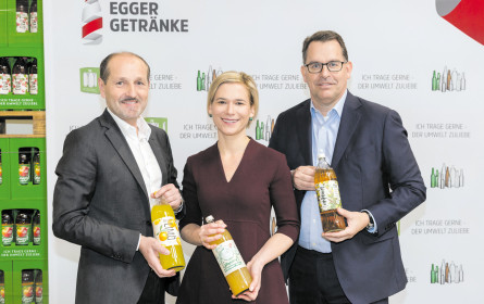 Egger setzt auf Glas-Mehrweg