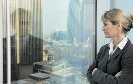 Poröse „Gläserne Decke”