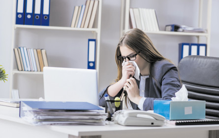 Im Lockdown gingen viele krank zur Arbeit