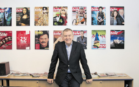 Am Bildschirm: „tele”