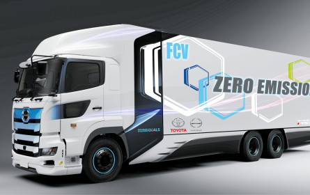 Brennstoffzellen-Lkw-Test