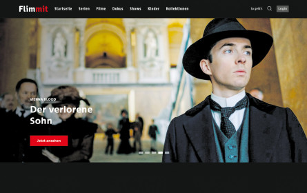 Stream in rot-weiß-rot