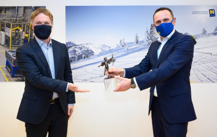 Niederösterreich Werbung erhält bronzenen "Kurier Werbe-Amor"