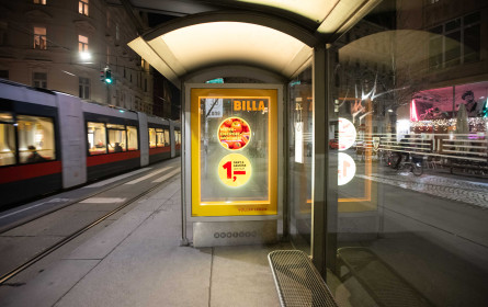 Billa ist First Mover der HoloCircle-Technologie von Gewista