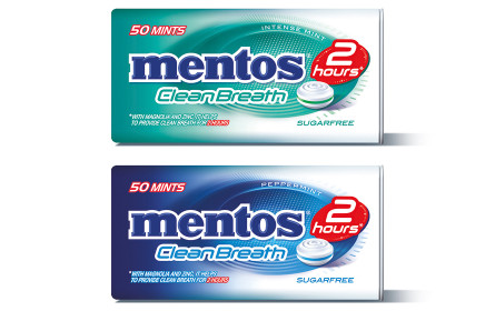 Der neue Atemerfrischer heißt mentos Clean Breath