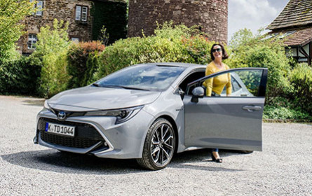 Corolla vor RAV4 und CR-4