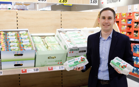 Neue "Tierwohl-Freilandeier" bei Lidl Österreich