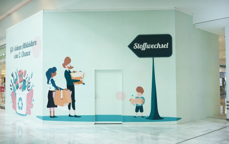 SCS „Stoffwechsel“-Aktion: Aus Altkleidung wird Einkaufsgutschein