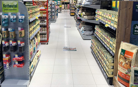 Moderne, barrierefreie neue Fressnapf-Filiale