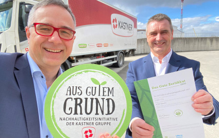 Kastner liefert CO2-neutral