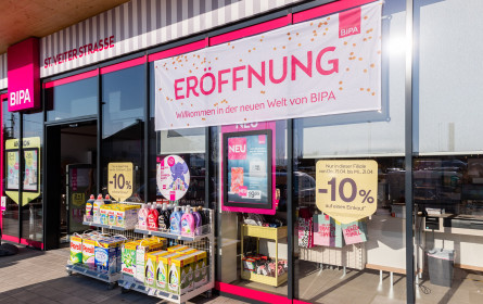 Bipa eröffnet neu in Klagenfurt