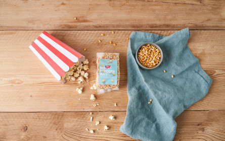 Ja! Natürlich Popcornmais in höchster Bio-Qualität aus dem Weinviertel neu im Regal