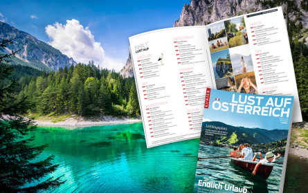 "Kurier" macht mit neuem Reisemagazin „Lust auf Österreich“