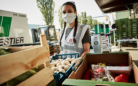 Lebensmittelweitergabe unterstützen