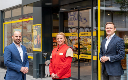 Billa-Wiedereröffnung in der Liniengasse