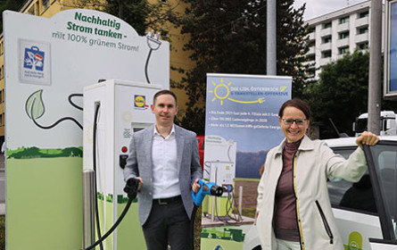 "E-Tankstellen-Offensive": Lidl Österreich baut Standorte aus