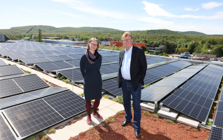 Sonnenkraft für das Auhof Center