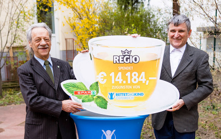Spar spendet an "Rettet das Kind"