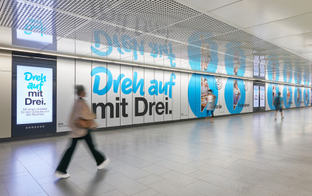 Drei Österreich meets Gewista Out-of-Home