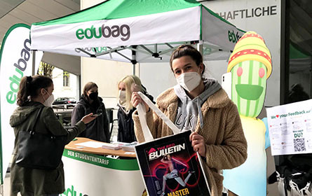 edubags Herbst 2021: Österreichs bestes Uni-Sampling und der direkte Draht zu den Studierenden
