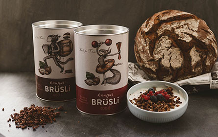 „Brüsli“: DerMann spendet 400kg Brot pro Woche an Knuspermüsli-Startup